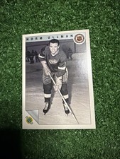 1991/92  Ultimate Hockey Original Six 6 #72 Norm ULLMAN Detroit Red Wings