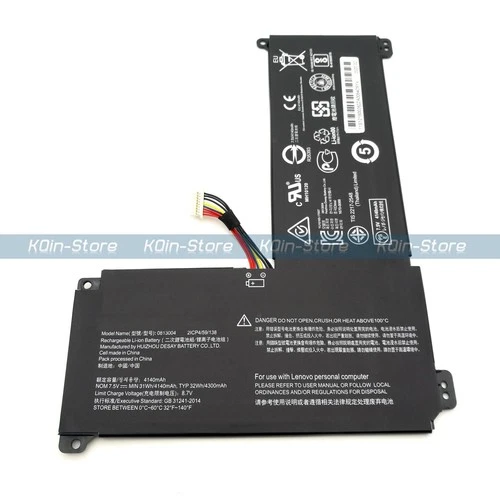 New 0813004 NE116BW2 7.5V 31Wh Laptop Battery for Lenovo Ideapad 110S-11IBR