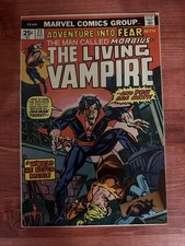 Adventure Into Fear #23 Morbius Marvel Comics VF Condition