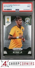 2014 PANINI PRIZM WORLD CUP #112 NEYMAR JR. PSA 9