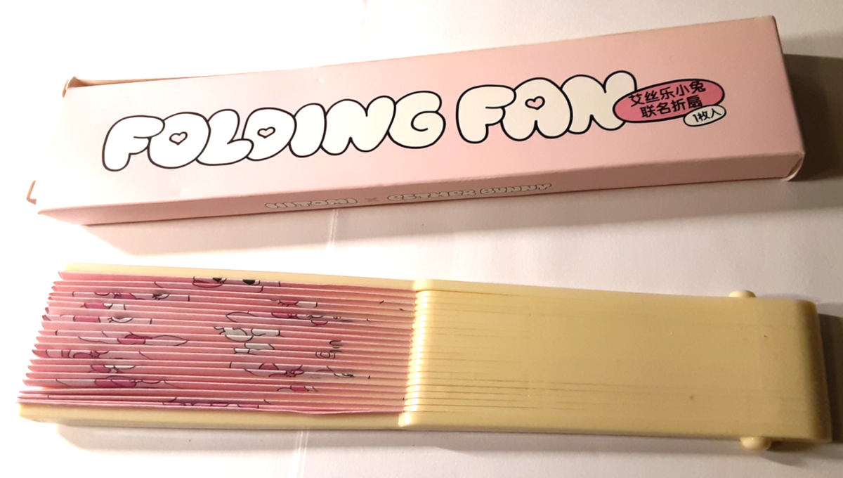Esther Bunny HITOMI FOLDING FAN | eBay