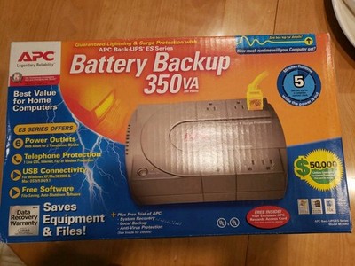 New APC Battery Backup 350va (200 Watts)