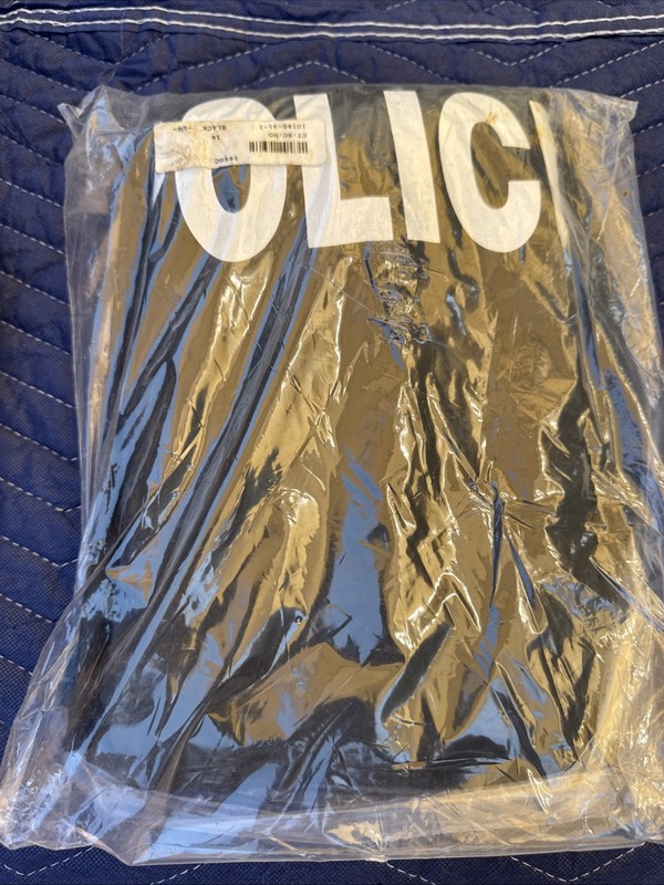Police Large Black Rain Covers