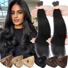 200S Thick Nano rings 100 Remy Human Hair Extensions Nano Ring Beads Brown 1G/S