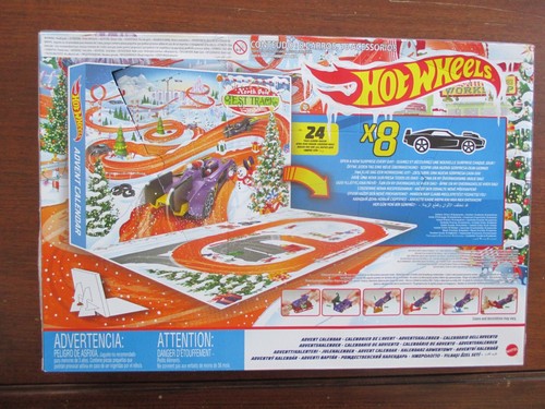 Hot Wheels Mattel 2020 Christmas Advent Calendar Vehicles - Picture 2 of 2