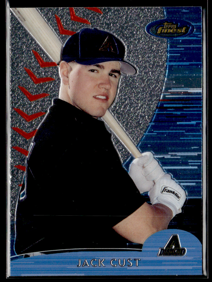 2000 Topps Finest #88 Jack Cust Diamondbacks