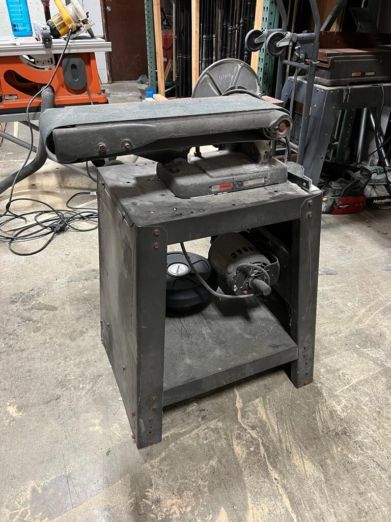 Craftsman 6 inch Belt & Disk Sander w/stand eBay
