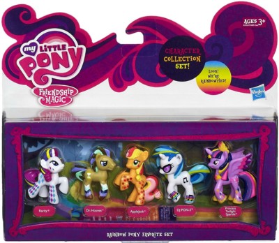 Friendship is Magic Character Collection Sets Rainbow Pony 