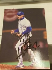 Pat hentgen signed 4x6 photo autographed auto baseball mlb Toronto blue Jays