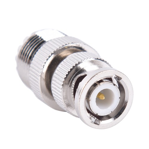 BNC Male Plug To SO239 UHF NT-259 Jack Female Coaxial Adapter Cable Connectxp - Zdjęcie 7 z 9