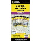 Central America, Map Pack Bundle: Travel Maps International Adventure/Destination Map by National Geographic Maps - Adventure (Sheet map, folded, 2015)