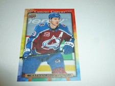 MacKINNON NATHAN AVALANCHE HOCKEY NHL CARD UD UPPER DECK 2021-22 HORTON CANVAS