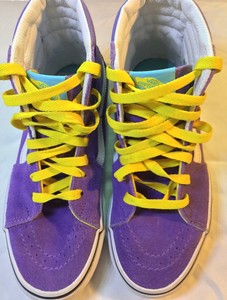 purple lisa simpson vans
