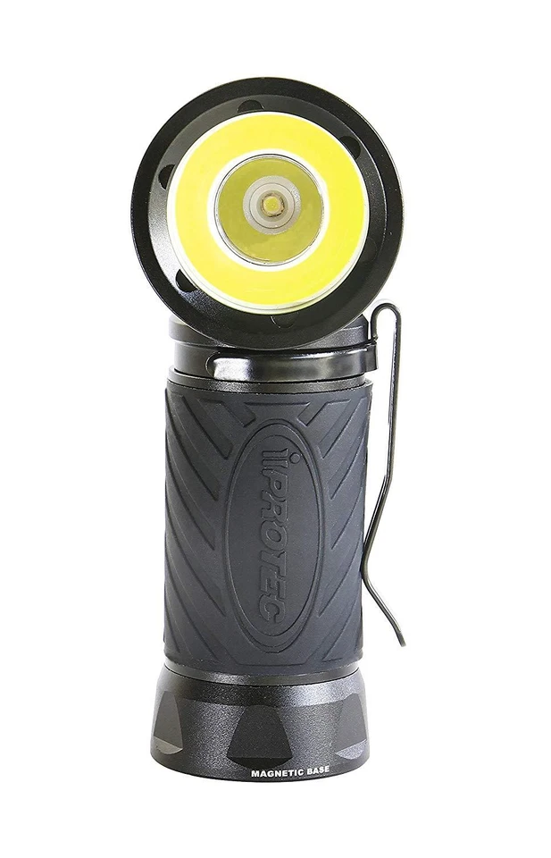 IPROTEC Night Commander Antorcha 250 Lúmenes 3 en 1 Linterna LED Luz de Trabajo! Foto 2 de 4