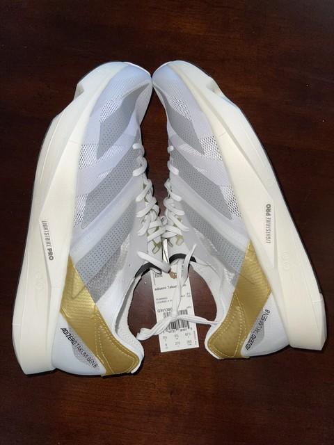 Size 9 - adidas Adizero Takumi Sen 8 White for sale online | eBay