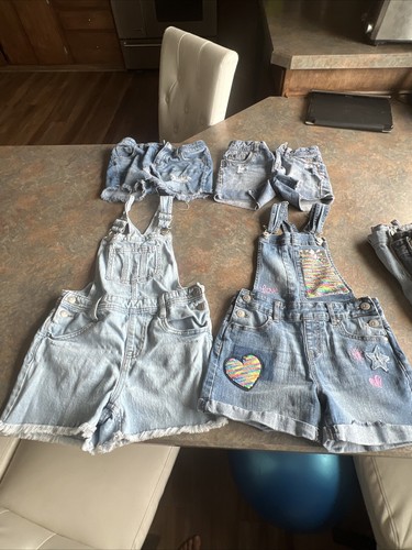 Lot of Jean Shorts Girls Size 8 - Picture 2 of 5