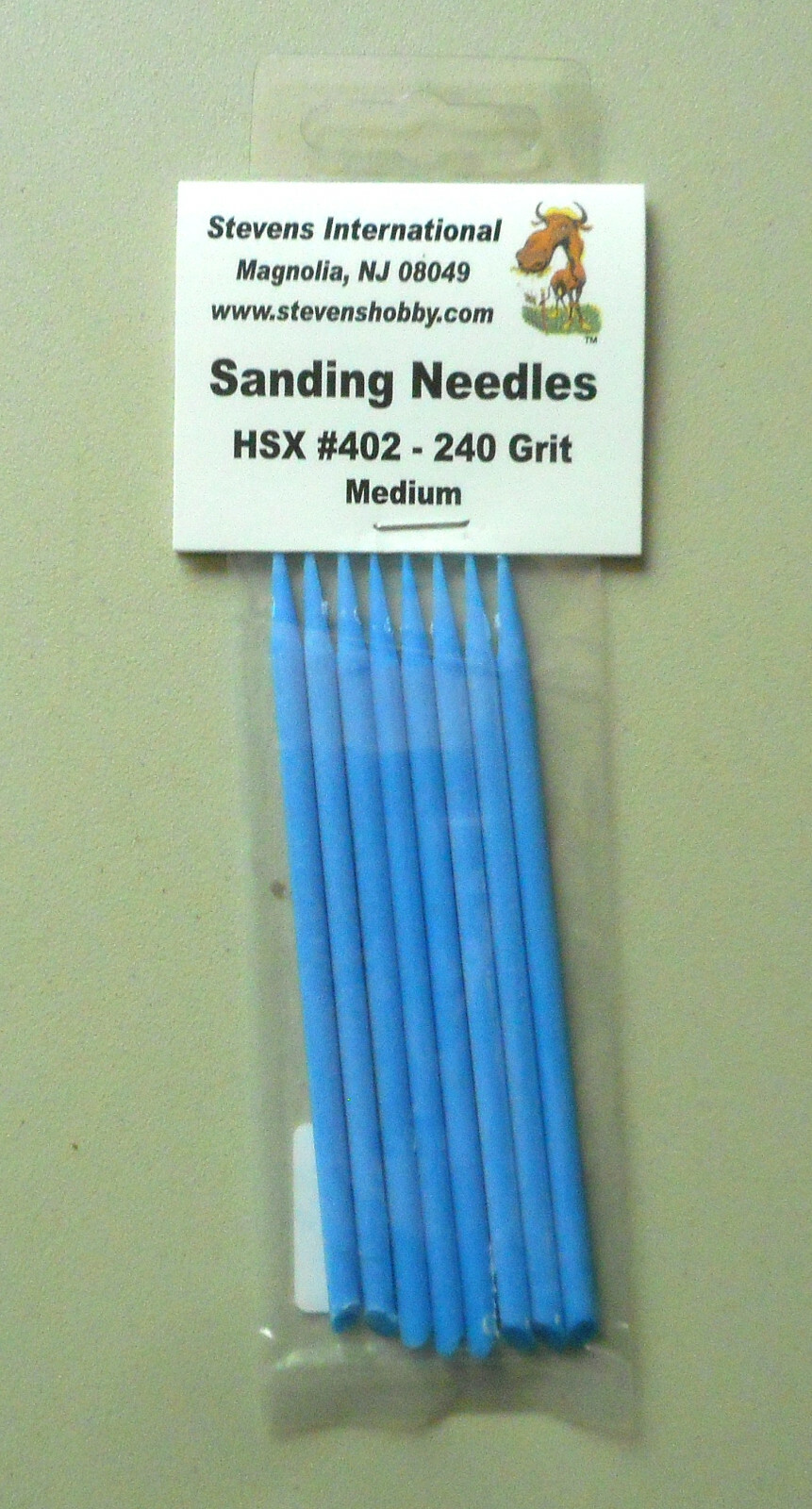 PACK OF 8 MEDIUM SANDING NEEDLES SANDERS 240 Grit MODEL ACCESSORY 402