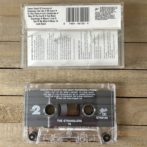 The Stranglers - 10 Cassette Tape (1990) Epic ET46120 - Picture 2 of 4