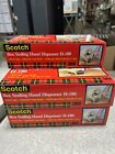 Scotch Box Sealing Hand Tape Dispenser H-180 Pistol Grip 2" 48mm (New) lot of 5