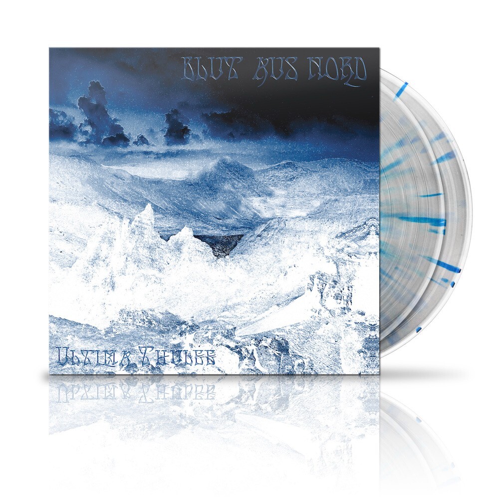 Ultima Thulee by Blut Aus Nord (Clear With Blue Splatter, Record