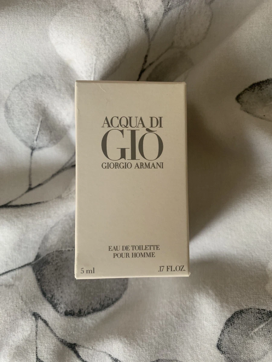 Giorgio armani acqua di gio 5 ml deals