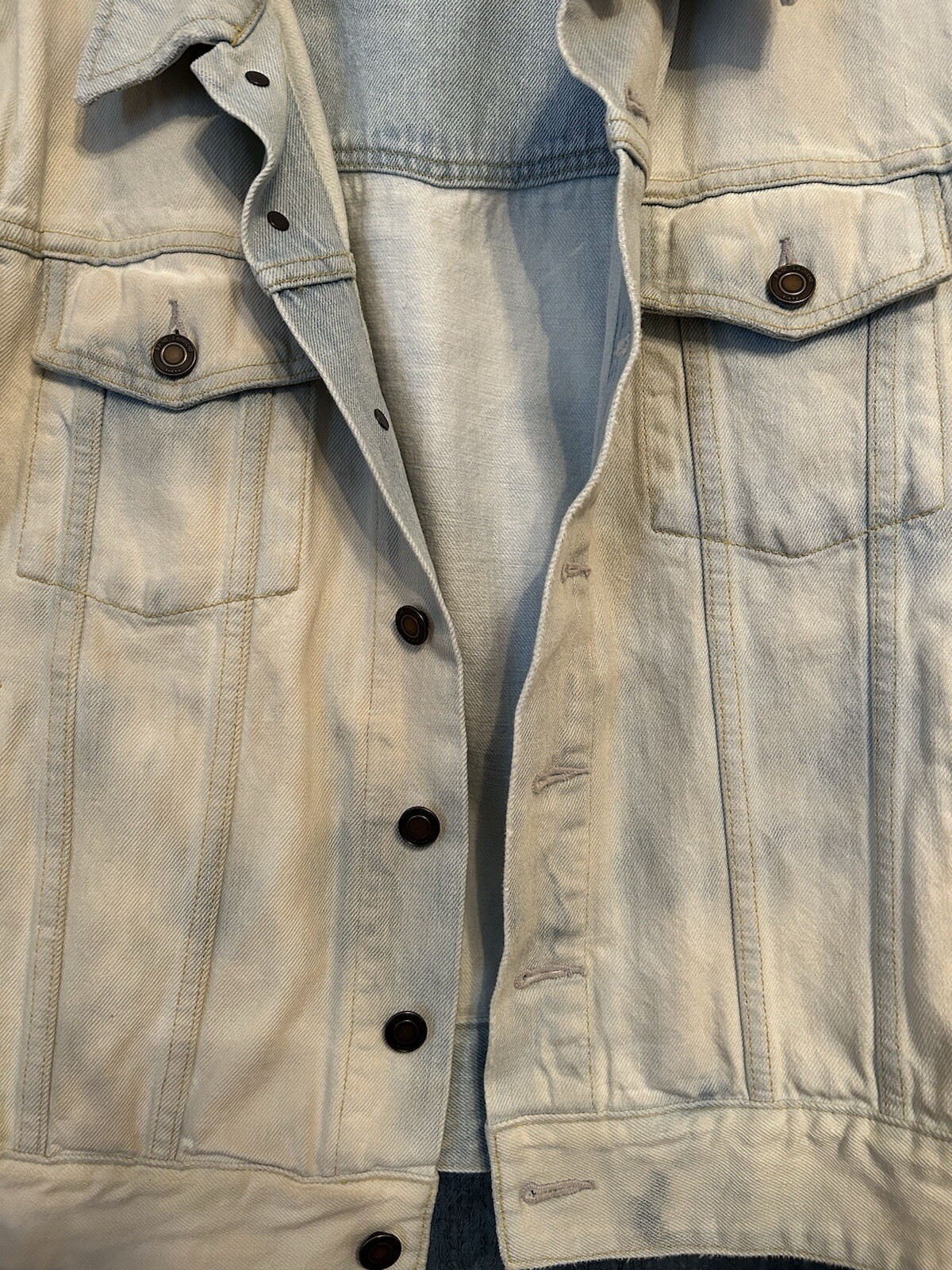 giacca di jeans saint laurent