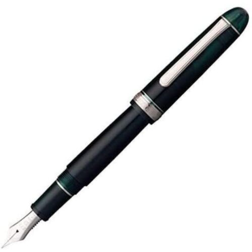 Stylo plume platine stylo plume #3776 siècle laurier vert PNB-18000CR#41-1 - Photo 1/2