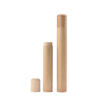 1Pcs Natural Bamboo Zahnbürste Tube Zahnbürstenhalter Zahnbürstenetui Bamb S-yp