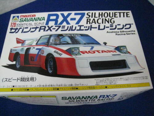 Aoshima Mazda Savanna RX-7 Silhouette Racing 1/20 Model Kit #20365