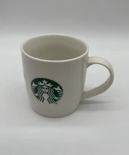 2020 STARBUCK 12 OZ WHITE MUG WITH MERMAID LOGO & PAW PRINTS CUP