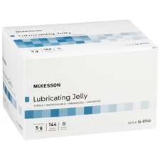 McKesson Lubricating Jelly Sterile 5 Gram Individual Packet 144 per Box 16-8946