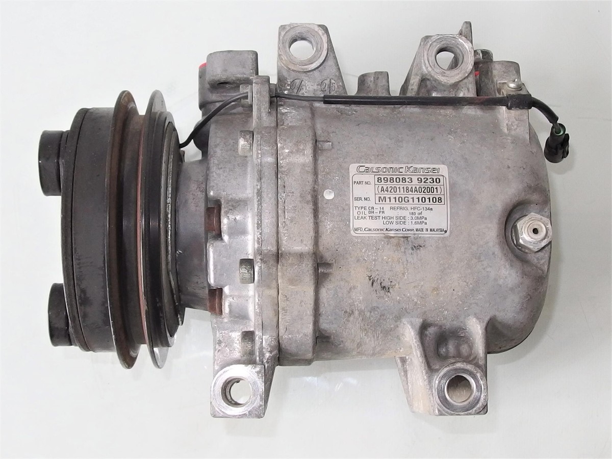 エアコン DDD Air conditioning compressor 8980839230 4JJ1 3.0 DiTD 163 hp Isuzu