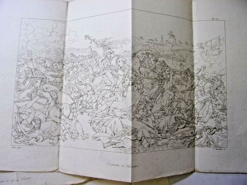 1808. Napoléon. Lot de gravures.Bataille d'Aboukir, Jaffa, Elau - Picture 2 of 8