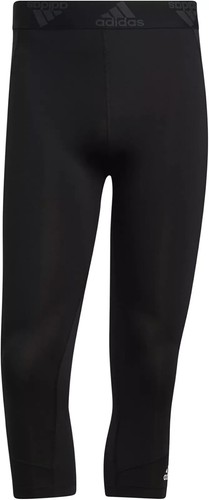 Adidas Collant Uomo Techfit 3/4 Allenamento a Compressione NERO LARGE Nuovo con etichette GM5034 - Foto 5 di 6