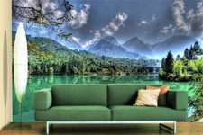 3D Mountain Scenery 27261NA Wallpaper Wall Murals Removable Wallpaper Fay