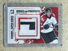 11-12 ITG Heroes & Prospects Subway Super Series Emblem Black RYAN STROME /6