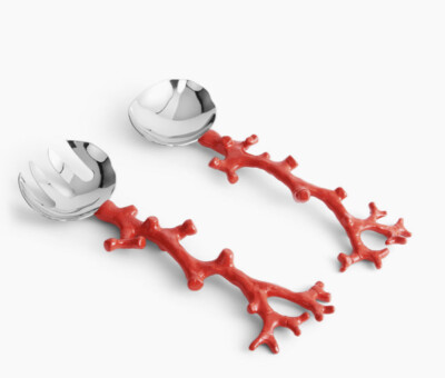 Michael Aram Ocean Reef Serving Red Set $130