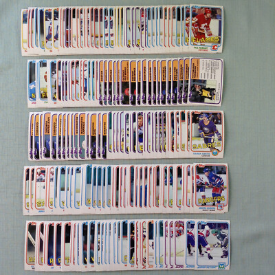1981-82 Topps Hockey Cards Stars Commons Near Mint NHL  Hockey Card U-PICK