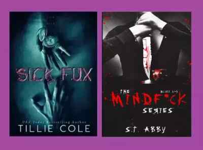 Sick Fux & Mindfuck (Paperback) - 2 Book Set, Paperback Free Shipping..