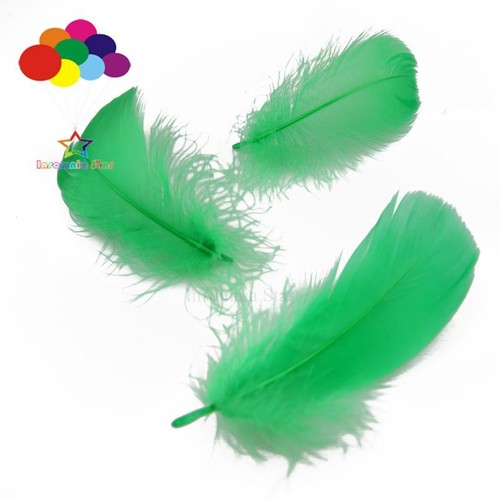 Diy 100 Pcs/Lot Colourful Goose feather 4-7cm 1-2 Inch Stage Props Dream Catcher - Picture 79 of 138