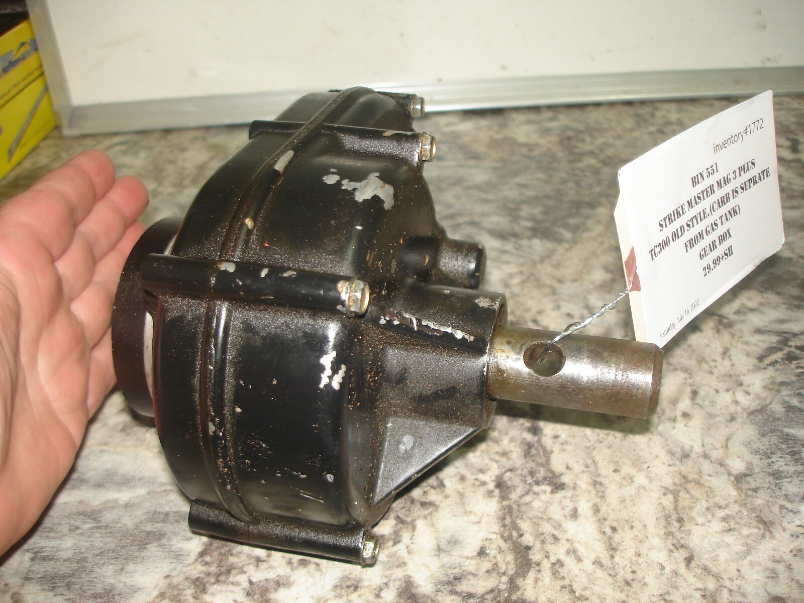 Strikemaster Magnum 3 Plus tc300 gear box ice auger part bin 551 eBay