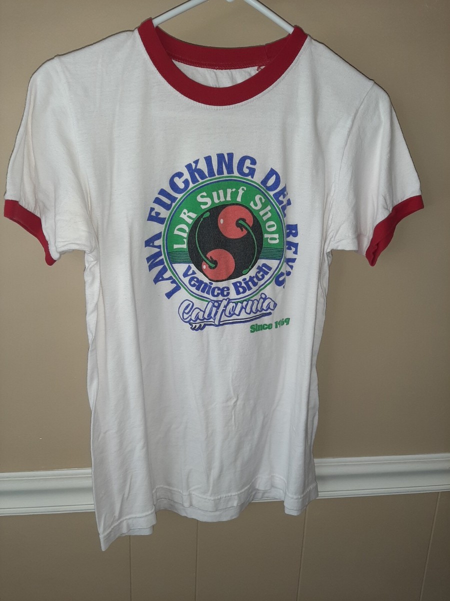 RARE HTF Official Lana Del Rey LDR SURF SHOP Venice B*tch Tee Top