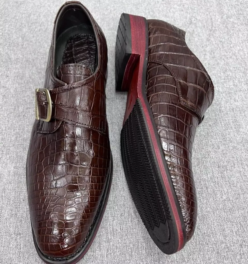 Original crocodile leather shoes sale