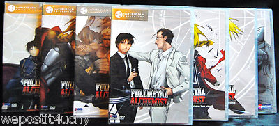 Full Metal Alchemist DVDs #s 3 4 5 6 7 10 11...7 DVDS ALL NEW Next Day Ship 