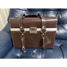  Rare Genuine Leather Camera Bag, Camera Case Color:brown VG limited From JAPAN