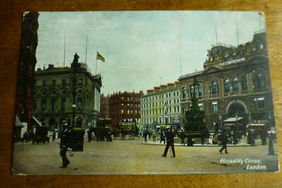G364 Piccadilly Circus London Das Kriterium Postkarte um 1904