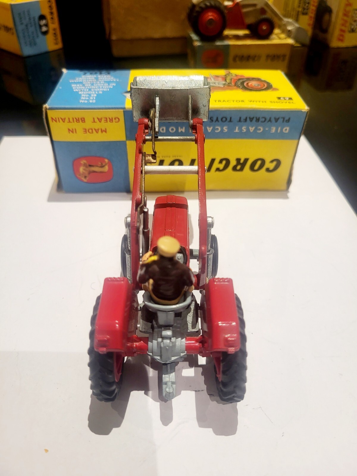 Rare Boxed Massey Ferguson farm tractors Original Mint Condition