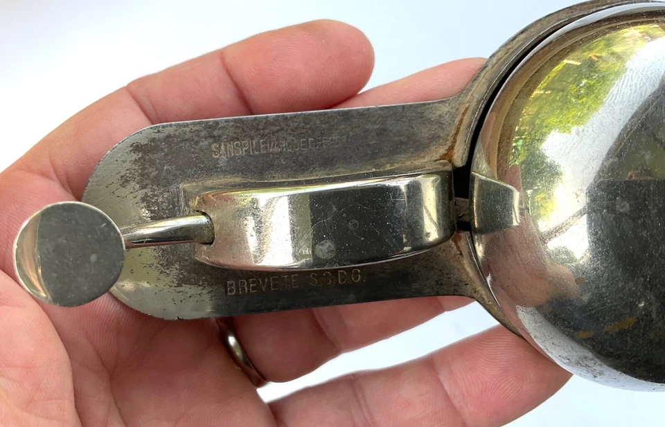 ANCIENNE SONNETTE D’HÔTEL OU TABLE BREVETÉ SGDG SANS PILE MARQUE DÉPOSEE RING - Photo 4/4