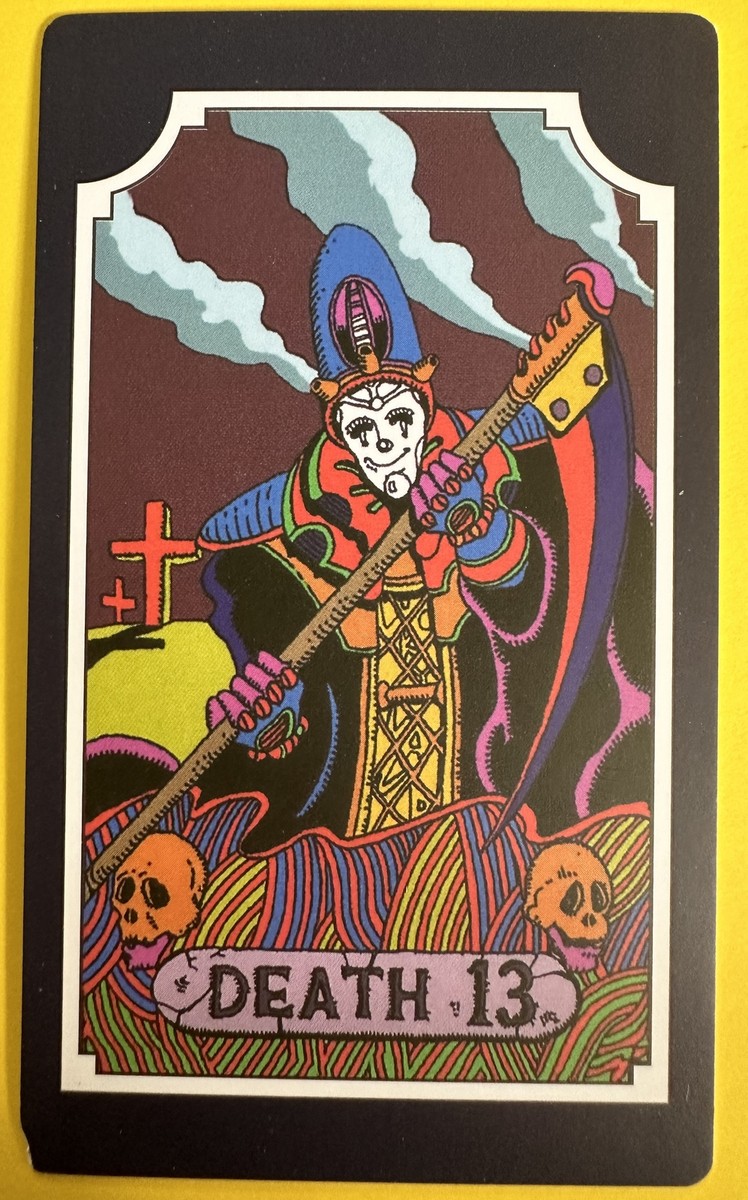 DEATH JOJO's Bizarre Adventure Stardust Crusaders Tarot Card