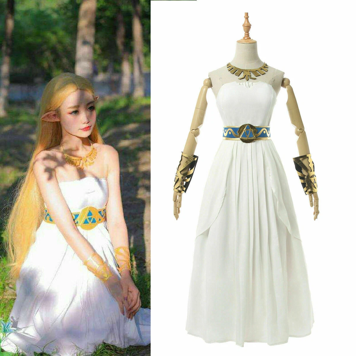 Princess zelda cosplay clearance costume